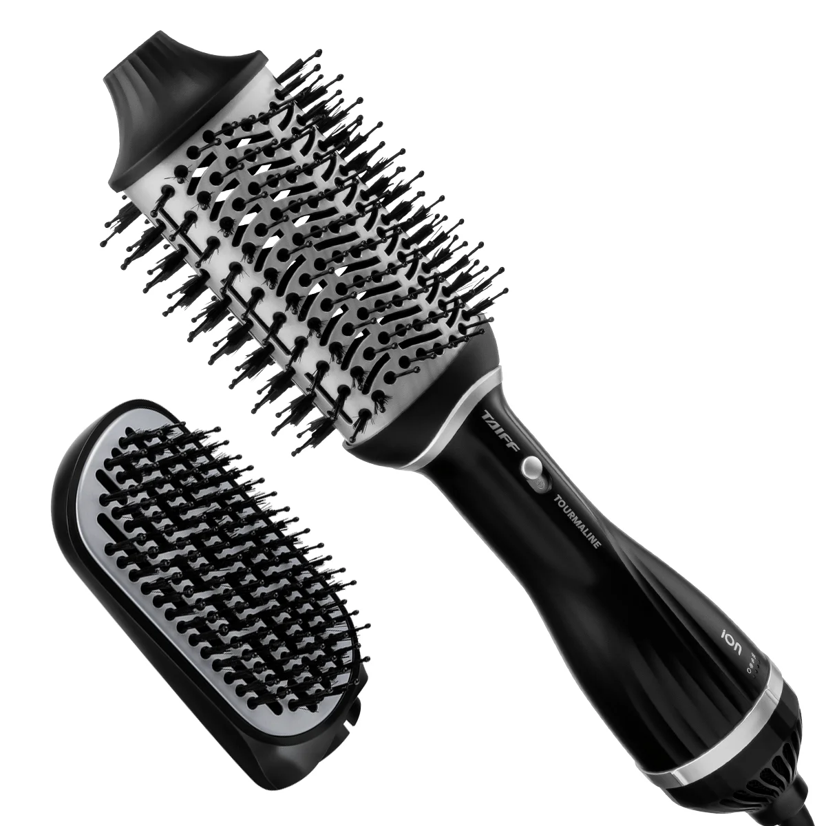 Kit Escova Secadora Tourmaline e Refil Escova Raquete